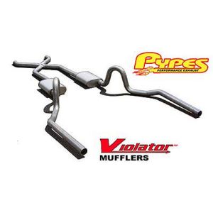 PYPES PERFORMANCE EXHAUST #SGA10V 64-72 GM A-Body Cross member Back Exhaust Kit