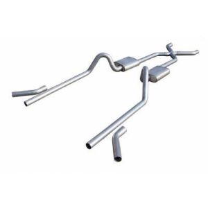 PYPES PERFORMANCE EXHAUST #SGC19S 55-57 Chevy 2.5 Exhaust Pocket Kit w/X-Pipe