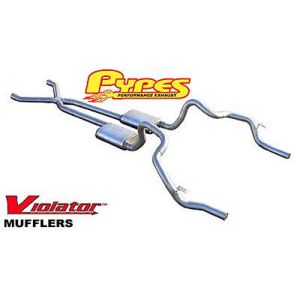 PYPES PERFORMANCE EXHAUST #SGF11V 70-81 Camaro Crossmember Back Exhaust Kit 2.5in