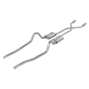 PYPES PERFORMANCE EXHAUST #SMA910SE 75-76 Mopar A-Body 2.5in Crossmember Back Exhaust