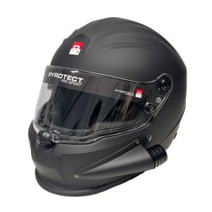 PYROTECT #HB812220 Helmet Prosport Small Sideair Flat Blk SA2020