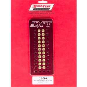 QUICK FUEL TECHNOLOGY #22-700QFT Jet Assortment Kit - #70 to #80