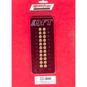 QUICK FUEL TECHNOLOGY #22-800QFT Jet Assortment Kit - #80 to #90