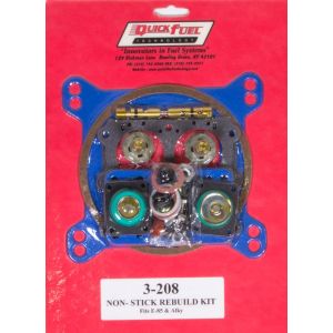 QUICK FUEL TECHNOLOGY #3-208QFT E85 Carb Rebuild Kit 650/750/850/950FCM