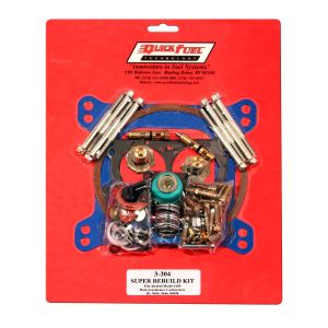 QUICK FUEL TECHNOLOGY #3-304QFT Super Non-Stick Rebuild Kit Alcohol 4150/4150 HP