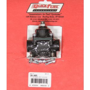 QUICK FUEL TECHNOLOGY #30-805QFT Pressure Regulator Black Use wMethanol