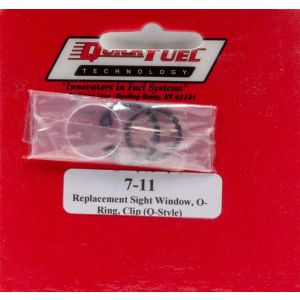 QUICK FUEL TECHNOLOGY #7-11QFT Replacement Sight Window O-Ring Clip (Q-Style)