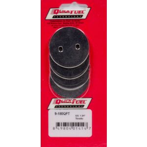QUICK FUEL TECHNOLOGY #9-180QFT 1-3/4in SS Throttle Plates (4 Pack)