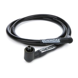 QUICKCAR RACING PRODUCTS #40-487 Coil Wire - Blk 48in HEI/Socket