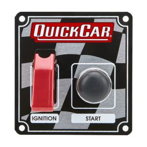 QUICKCAR RACING PRODUCTS #50-103 Ignition Panel w/Flip Switch