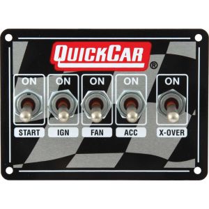 QUICKCAR RACING PRODUCTS #50-1711 Ignition Panel Dual Box