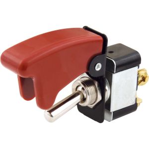 QUICKCAR RACING PRODUCTS #50-520 Toggle Switch With Flip Cover