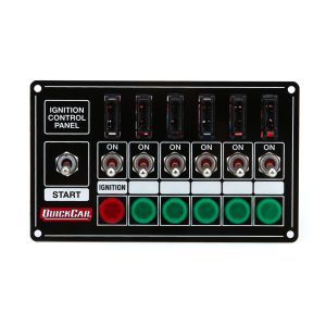 QUICKCAR RACING PRODUCTS #50-7164 Ignition Panel - Extreme Fused w/Lights