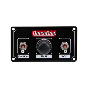QUICKCAR RACING PRODUCTS #50-833 ICP Single Box Black Dirt W/3 Wheel Brake
