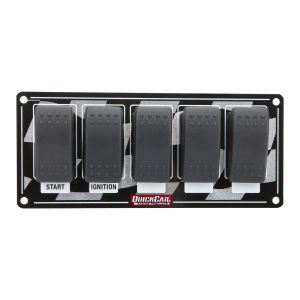 QUICKCAR RACING PRODUCTS #52-165 Ignition Panel w/ Rocker Switches