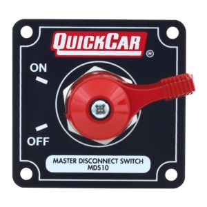 QUICKCAR RACING PRODUCTS #55-011 MDS10A Switch  Black W/ Alternator Posts