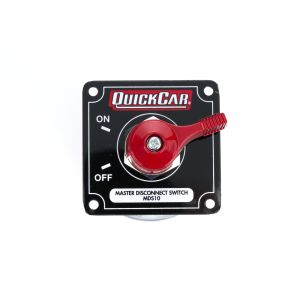QUICKCAR RACING PRODUCTS #55-015 Master Disconnect 250A 3 Post Black Panel