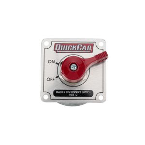 QUICKCAR RACING PRODUCTS #55-024 Master Disconnect 250A 3 Post Silver Panel