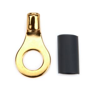 QUICKCAR RACING PRODUCTS #57-463 Ring Terminal 5/16in 10- 12 Ga w/Heat Shrink Pair