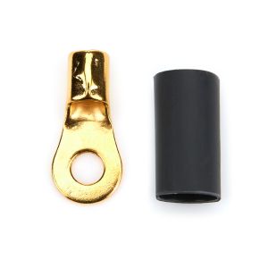 QUICKCAR RACING PRODUCTS #57-468 Ring Terminal #8 10-12 Ga w/Heat Shrink Pair