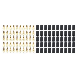 QUICKCAR RACING PRODUCTS #57-471-50 Ring Terminal #8 14-16 Ga w/Heat Shrink 50pk