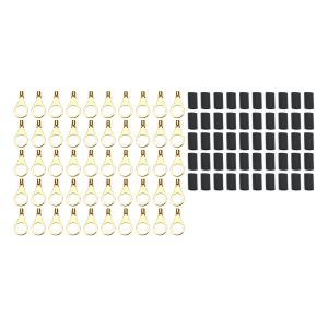 QUICKCAR RACING PRODUCTS #57-473-50 Ring Terminal 3/8in 14- 16 Ga w/Heat Shrink 50pk