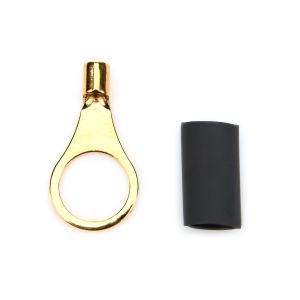 QUICKCAR RACING PRODUCTS #57-473 Ring Terminal 3/8 14-16 GA. Pair w/ Heat shrink