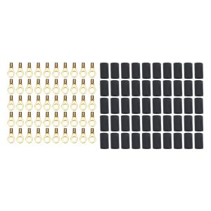 QUICKCAR RACING PRODUCTS #57-477-50 Ring Terminal #10 16-22 Ga w/Heat Shrink 50pk