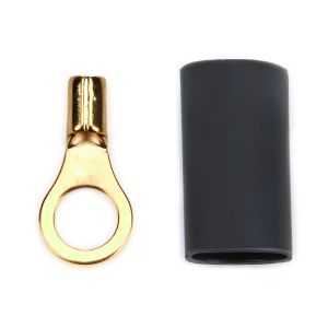 QUICKCAR RACING PRODUCTS #57-477 Ring Terminal #10 22-16 GA. Pair w/Heat Shrink