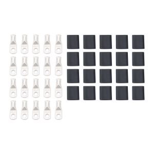 QUICKCAR RACING PRODUCTS #57-540-20 Ring Terminal 5/16in 2 Ga w/Heat Shrink 20pk