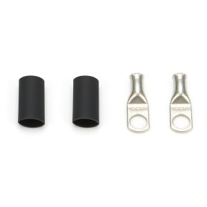 QUICKCAR RACING PRODUCTS #57-573 Ring Terminal 1/2in 8 Ga w/Heat Shrink Pair