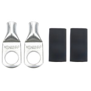 QUICKCAR RACING PRODUCTS #57-582 Ring Terminals 3/8in 6 Ga w/Heat Shrink