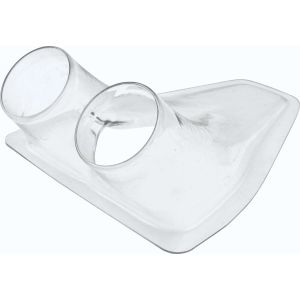 QUICKCAR RACING PRODUCTS #60-010 NACA Duct Clear Dual