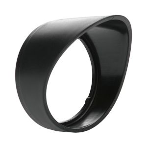 QUICKCAR RACING PRODUCTS #61-216 Gauge Visor Black 2-1/16in Gauges