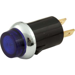 QUICKCAR RACING PRODUCTS #61-702 Warning Light  3/4  Blue Carded