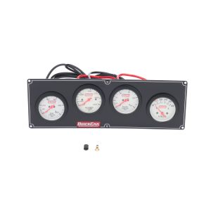 QUICKCAR RACING PRODUCTS #61-7028 4 Gauge Extreme Panel OP/WT/FP/VT