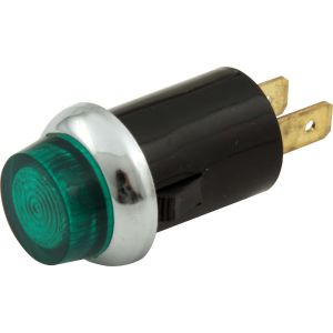 QUICKCAR RACING PRODUCTS #61-709 Warning Light 3/4  Green Carded