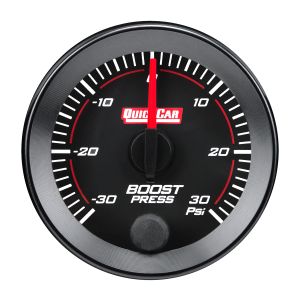 QUICKCAR RACING PRODUCTS #65-012 RedLine  Gauge 2-1/16in Boost  -30/30psi