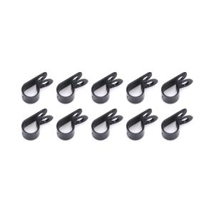 QUICKCAR RACING PRODUCTS #66-812 Adel Line Clamps Nylon 3/8in 10pk