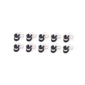 QUICKCAR RACING PRODUCTS #66-830 Adel Line Clamps Alum 1/4in 10pk