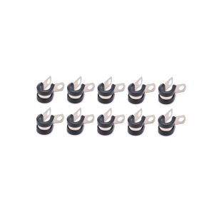 QUICKCAR RACING PRODUCTS #66-832 Adel Line Clamps Alum 3/8in 10pk