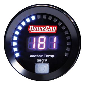 QUICKCAR RACING PRODUCTS #67-006 Digital Water Temp Gauge 100-280