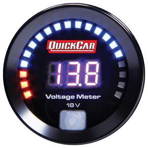 QUICKCAR RACING PRODUCTS #67-007 Digital Volt Gauge 8-18