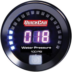 QUICKCAR RACING PRODUCTS #67-008 Digital Water Pressure Gauge 0-100