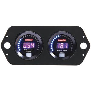 QUICKCAR RACING PRODUCTS #67-2004 Digital 2-Gauge Panel Open Wheel OP/WT