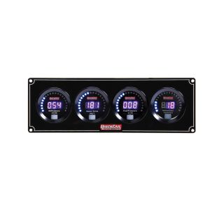 QUICKCAR RACING PRODUCTS #67-3042 Digital 3-1 Gauge Panel OP/WT/FP w/Tach