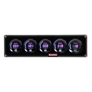 QUICKCAR RACING PRODUCTS #67-4056 Digital 4-1 Gauge Panel OP/WT/FP/WP w/Tach