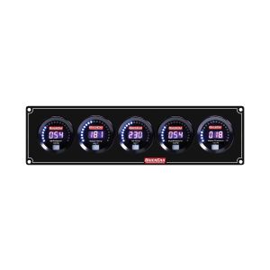 QUICKCAR RACING PRODUCTS #67-5032 Digital 5 Gauge Panel OP/WT/OT/FP100/WP