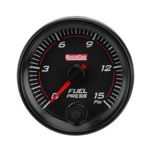 QUICKCAR RACING PRODUCTS #69-000 Redline Gauge Fuel Pressure