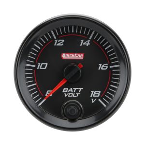 QUICKCAR RACING PRODUCTS #69-007 Redline Gauge Voltmeter